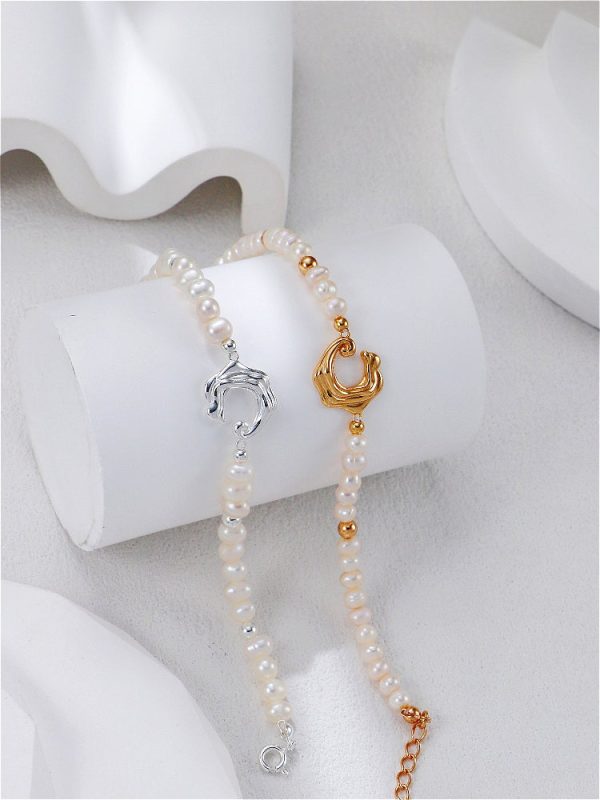 Ocean Wave Pearl Bracelet - Image 4