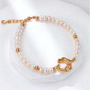Ocean Wave Pearl Bracelet