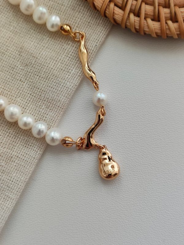Water drop pendant pearl bracelet - Image 5