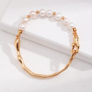 Water drop pearl bracelet