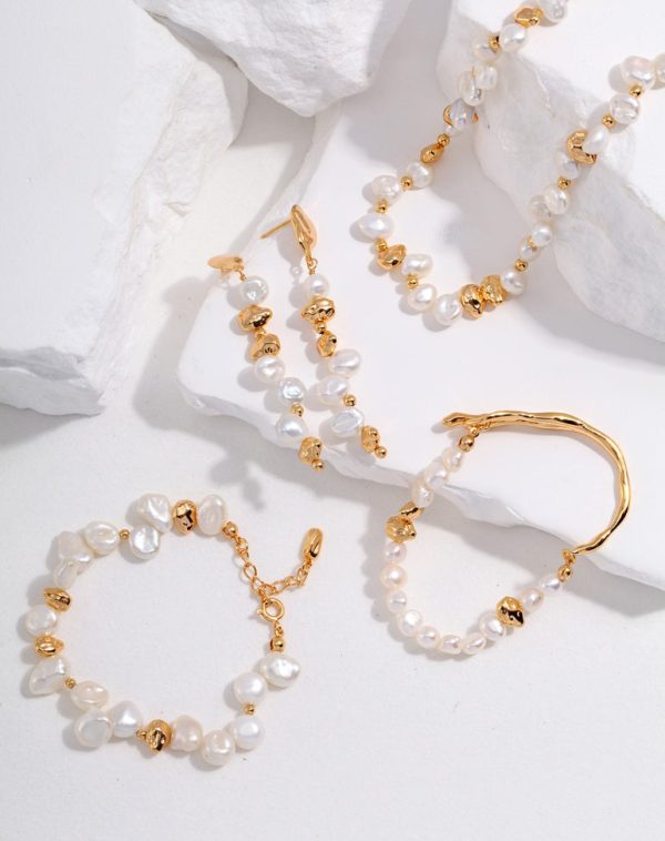 Special shaped natural pearl bracelet - Image 6