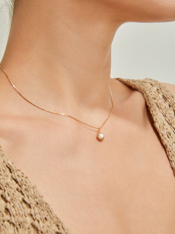 Pearl Pendant Necklace - Image 2