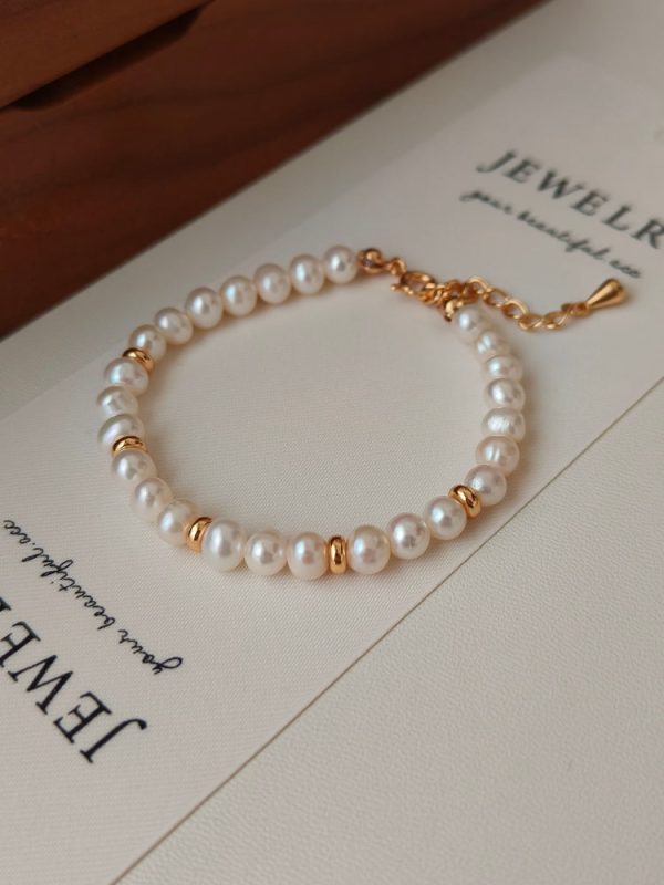 Natural Freshwater Pearl Bracelet - Image 4