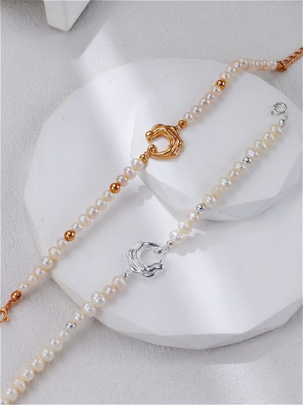 Ocean Wave Pearl Bracelet - Image 3