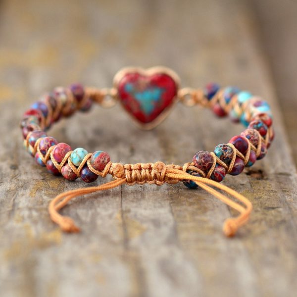 Passionate Heart Jasper Bracelet - Image 2